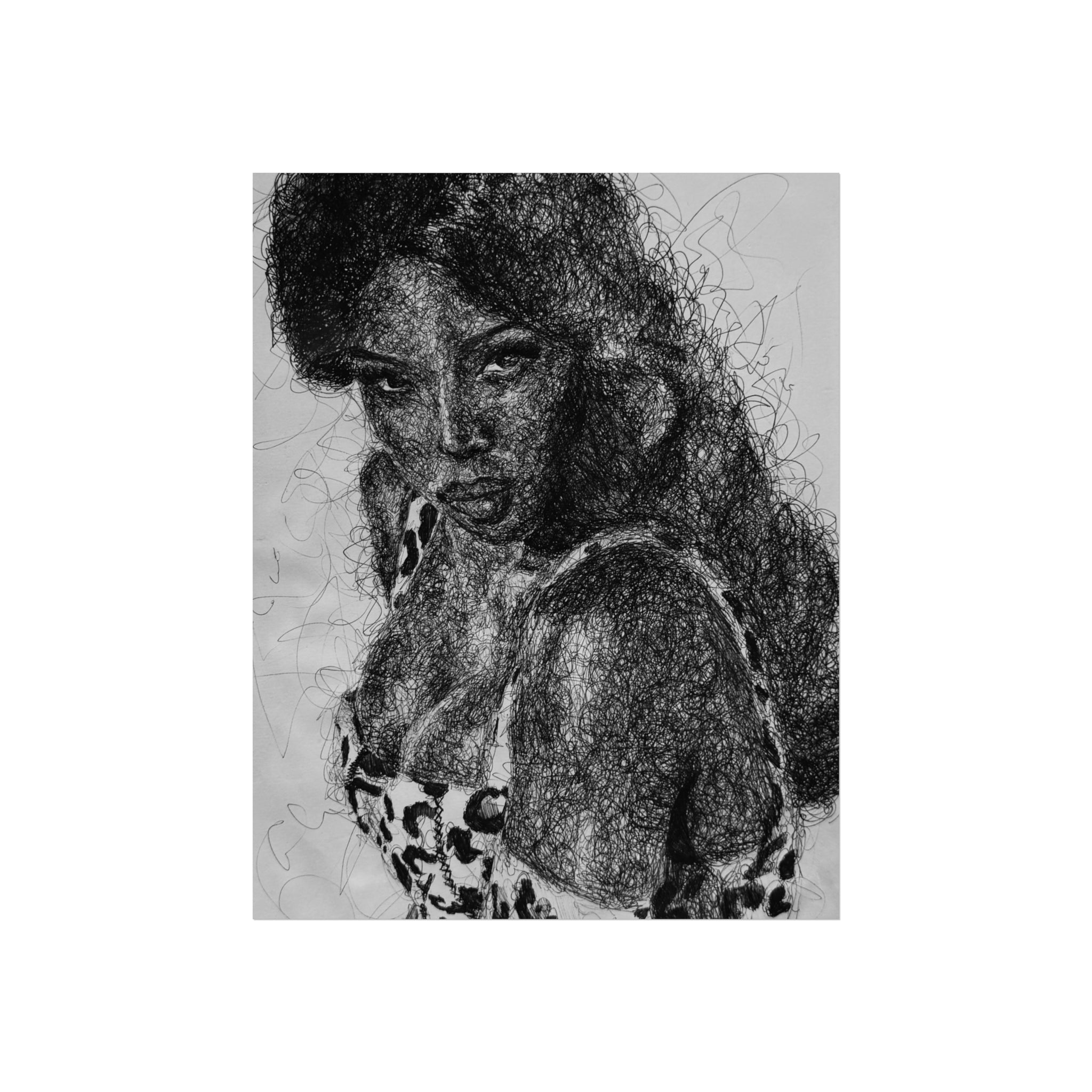 “Naomi” print